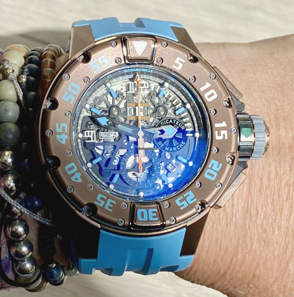 IMG_9081 Richard Mille RM 032 Automatic Titanium RM032 AM Ti Replica 5