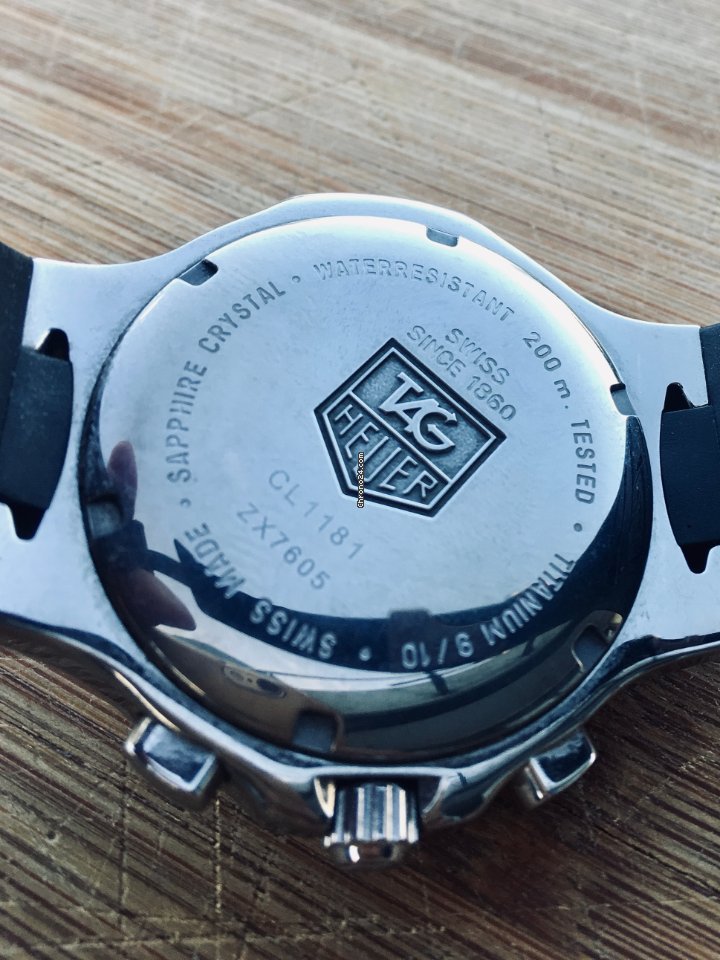 IMG_9081 TAG Heuer Kirium Mens watch Unisex Quartz ZX7605 Replica 5