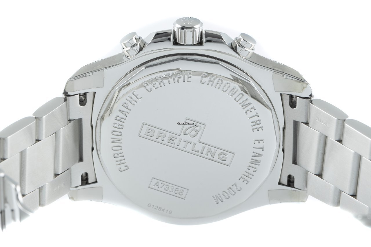 IMG_9081 Breitling Colt Chronograph Mens watch Unisex Quartz Steel A73388 Replica 5