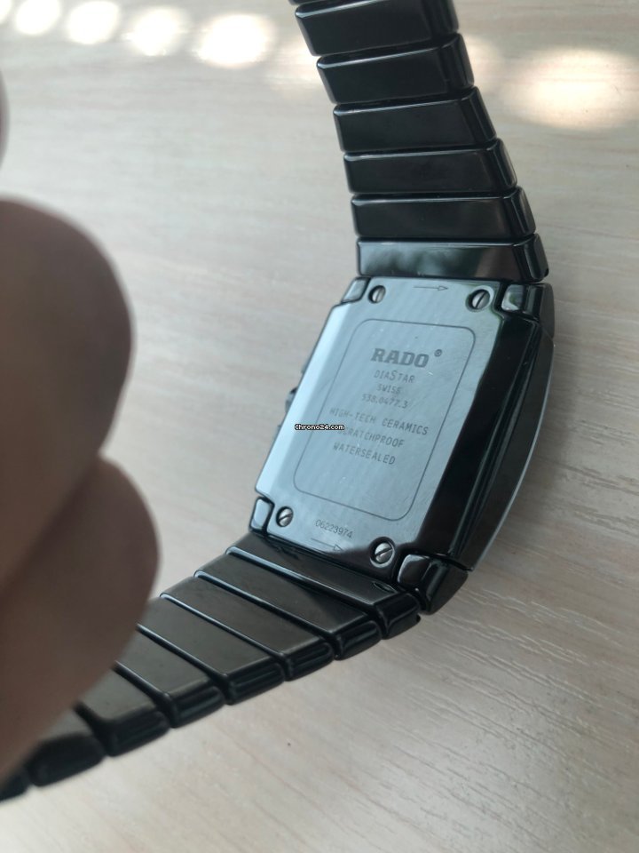 IMG_9081 Rado Sintra Mens watch Unisex Quartz Ceramic 538.0477.3 Replica 5