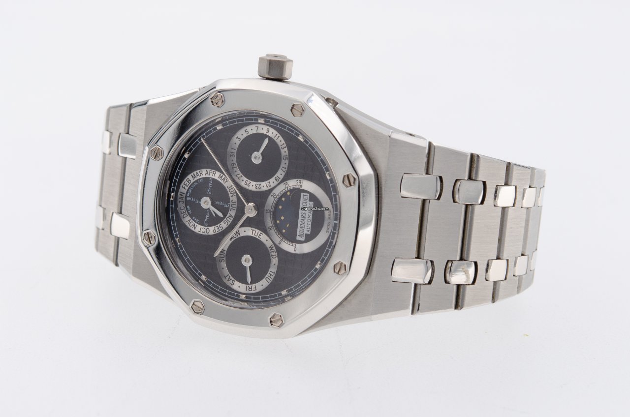 IMG_9081 Audemars Piguet Royal Oak Perpetual Calendar Mens watch Unisex Automatic Steel 25820SP.OO.0944SP.02 Replica 5