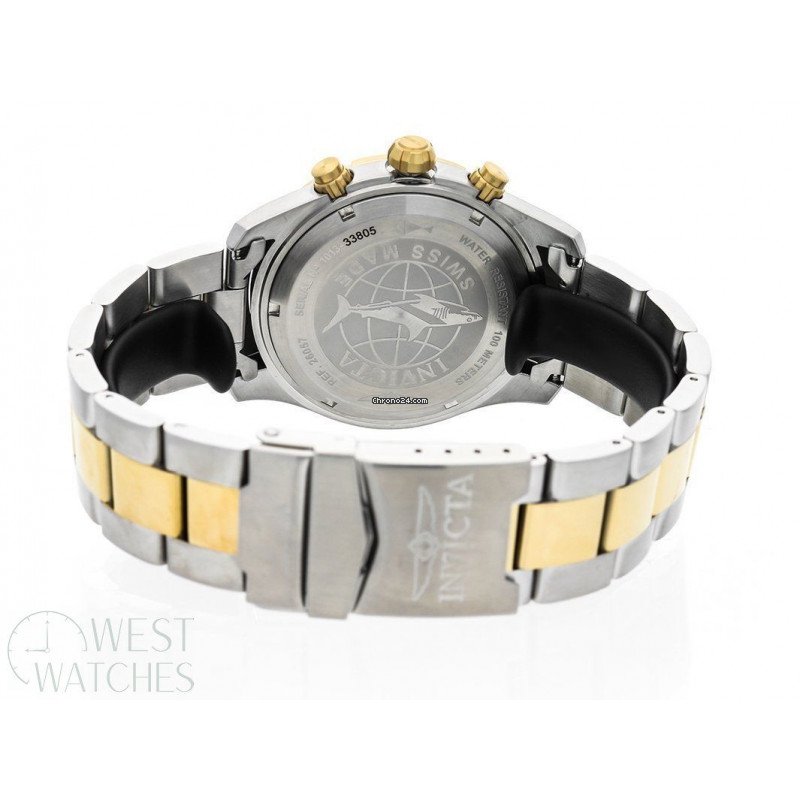 Invicta Mens watch Unisex Quartz Steel 26057 Replica 5