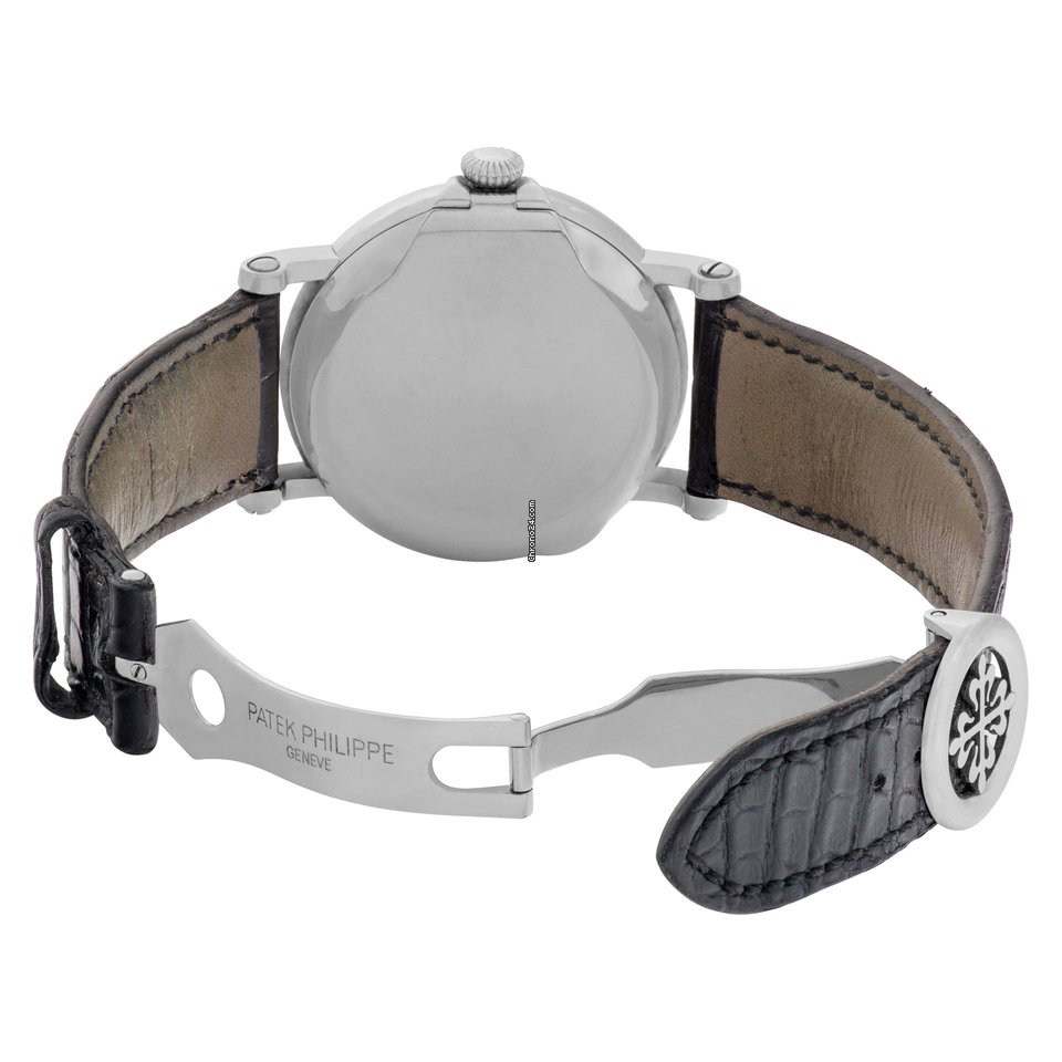 IMG_9081 Patek Philippe Calatrava Mens watch Unisex Automatic White gold 5153G Replica 5