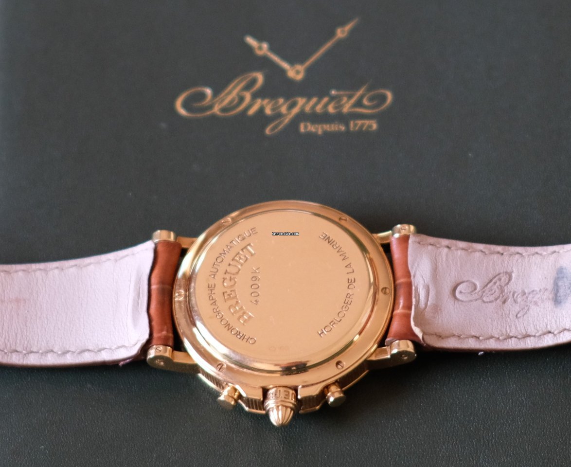 IMG_9081 Breguet Marine Mens watch Unisex Automatic Yellow gold 3460ba 12 996 Replica 5