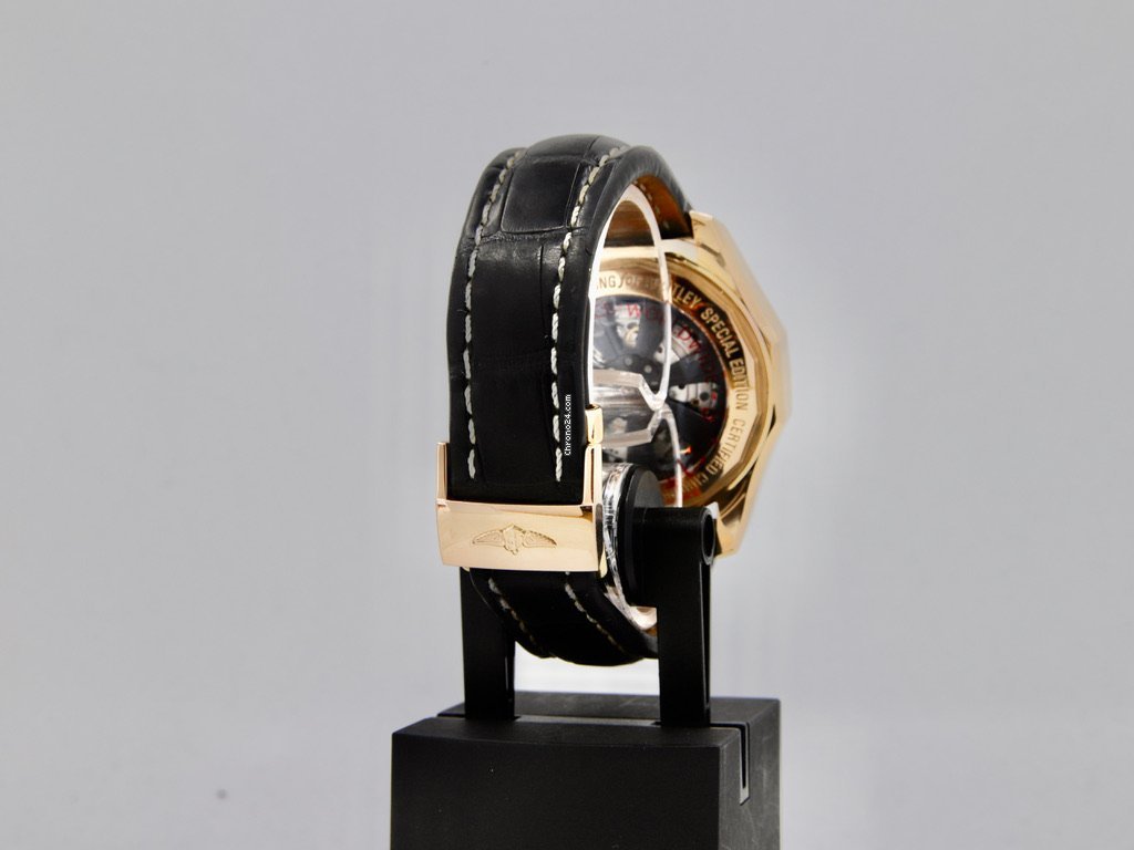 Breitling Bentley B05 Unitime Mens watch Unisex Automatic Rose gold RB0521U4 BC66 Replica 5