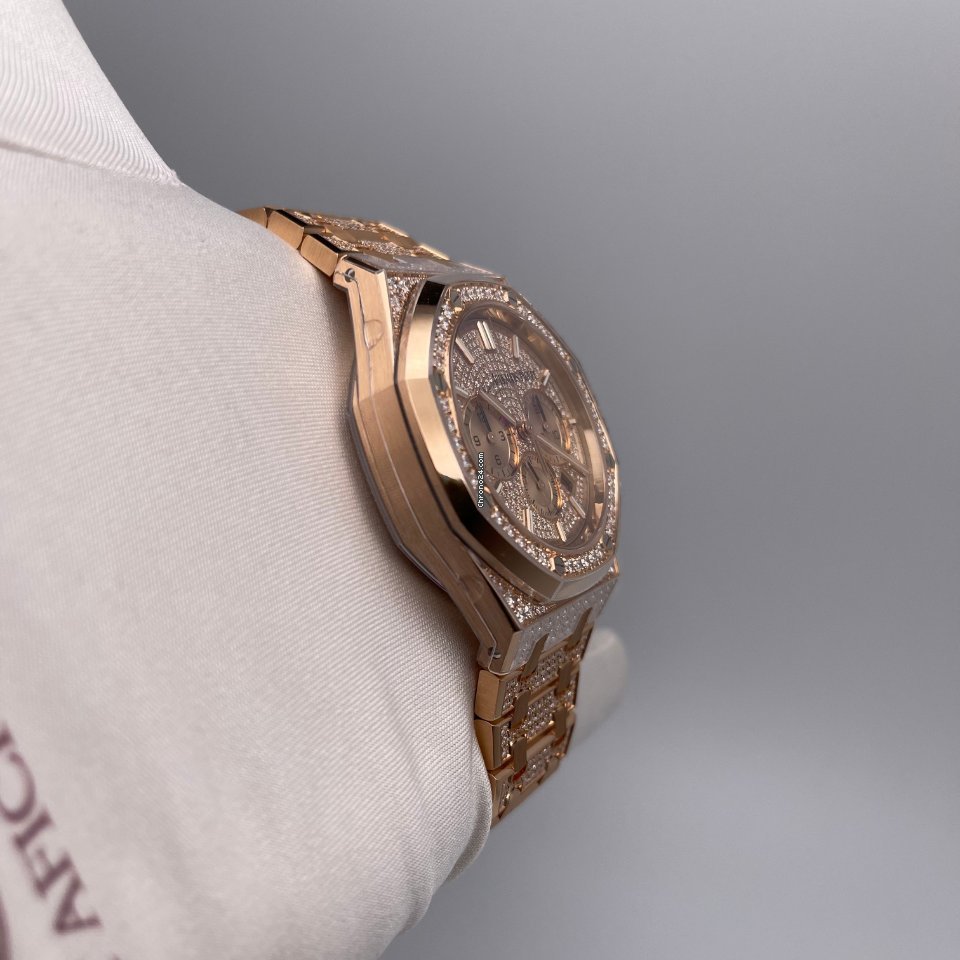 Audemars Piguet Royal Oak Chronograph Mens watch Unisex Automatic 26333OR.ZZ.1220OR.01 Replica 5