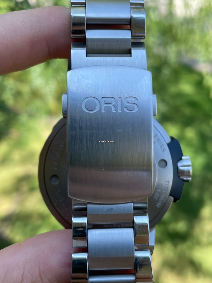 IMG_9081 Oris ProDiver Pointer Moon Titanium 01 761 7682 7154-Set Replica 5