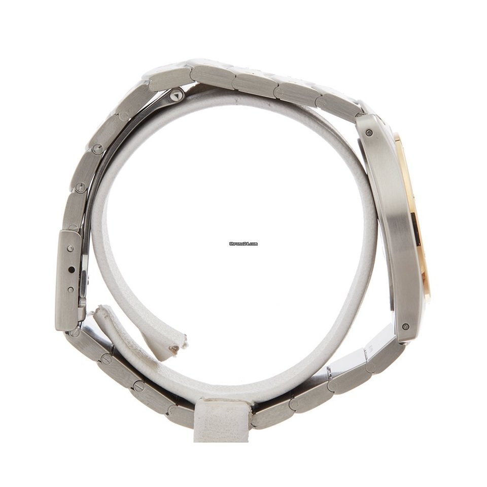 IMG_9081 Cartier Santos Mens watch Unisex Automatic Gold Steel 1910 Replica 5
