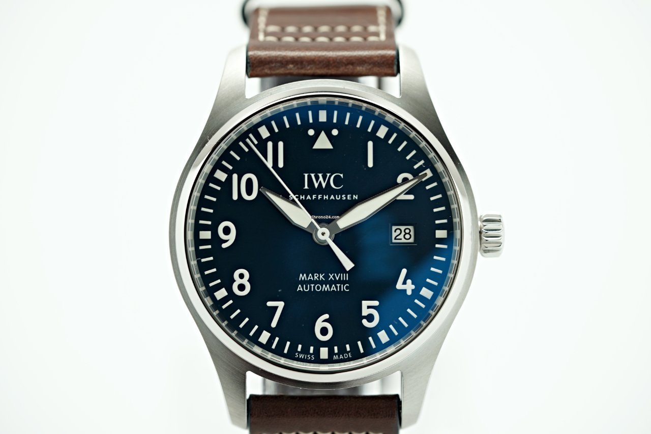 IMG_9081 IWC Pilot Mark Mens watch Unisex Automatic Steel IW327010 Replica 5