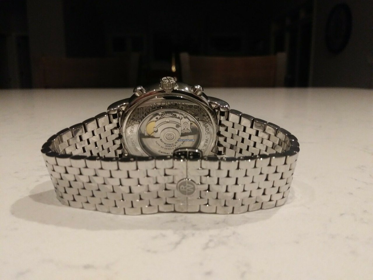 IMG_9081 Raymond Weil Maestro Mens watch Unisex Automatic Steel 4830-STC-05659 Replica 5