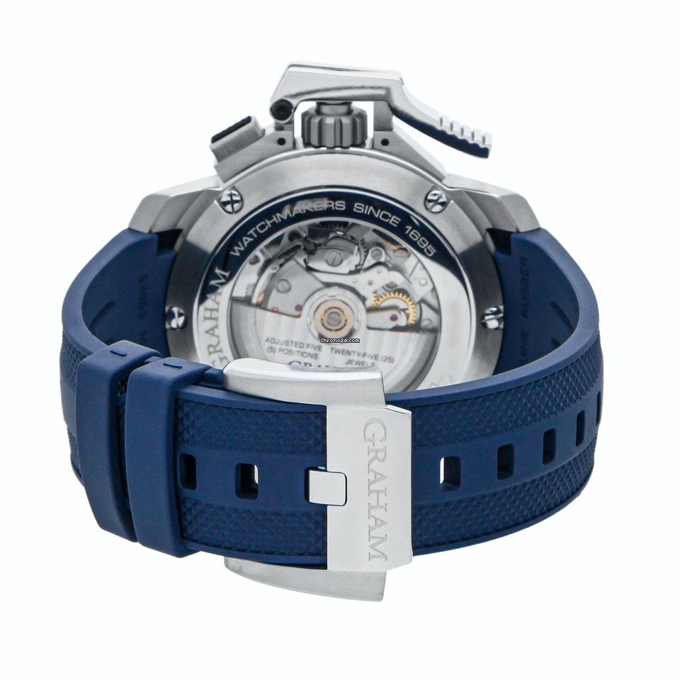 Graham Chronofighter Oversize Mens watch Unisex Automatic Steel 2CCAS.U06A Replica 5