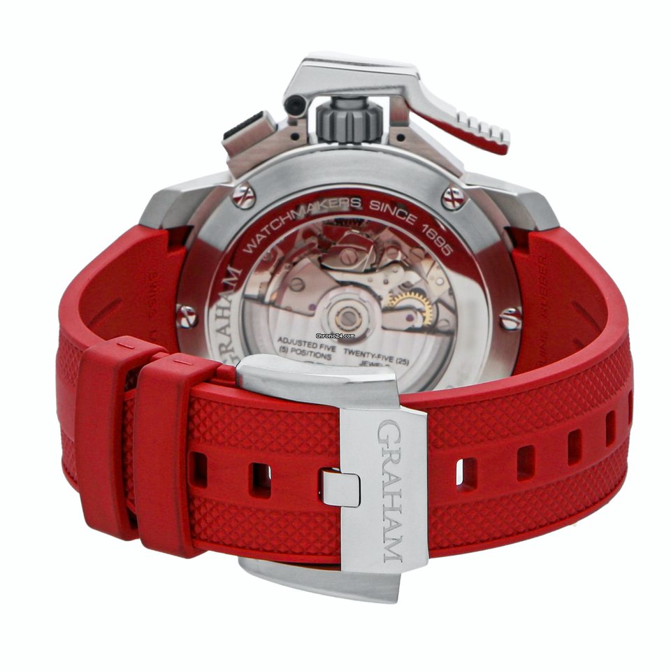 Graham Chronofighter Oversize Mens watch Unisex Automatic Steel 2CCAS.R01A Replica 5