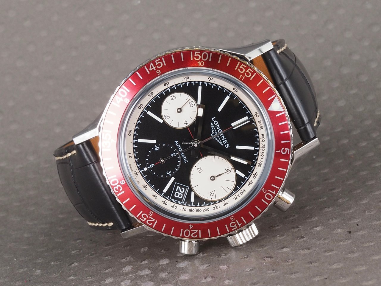IMG_9081 Longines Heritage Mens watch Unisex Automatic Steel L2.808.4.52.0 Replica 5