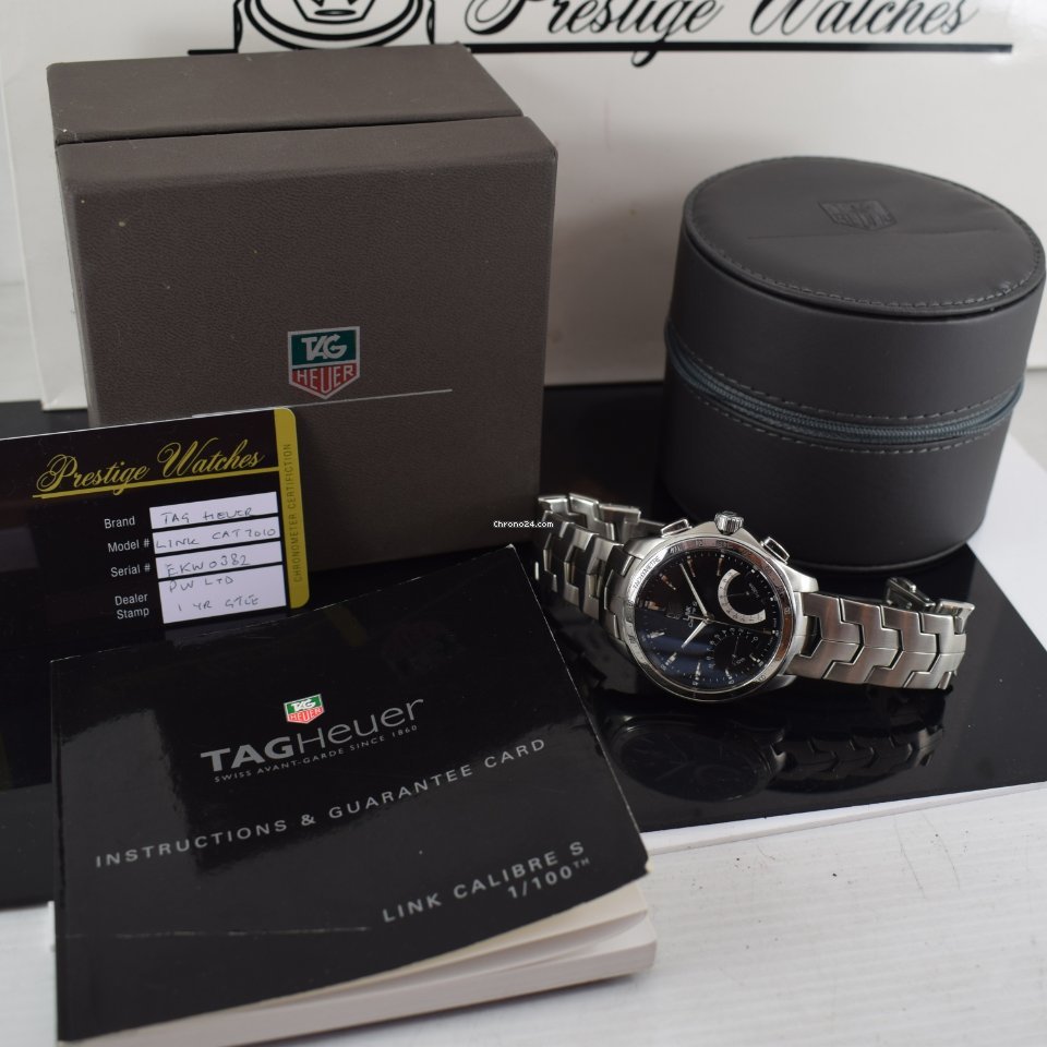 IMG_9081 TAG Heuer Link Quartz Mens watch Unisex Quartz Steel CAT7010.BA0952 Replica 5