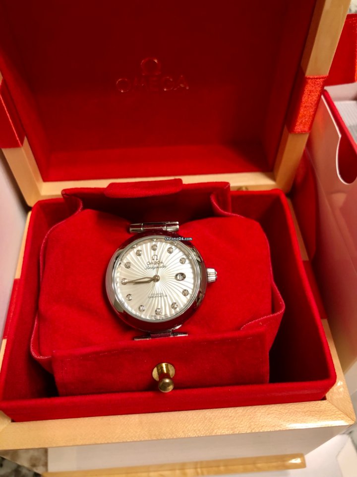 Omega De Ville Ladymatic Womens watch Automatic Steel 425.33.34.20.55.001 Replica 5