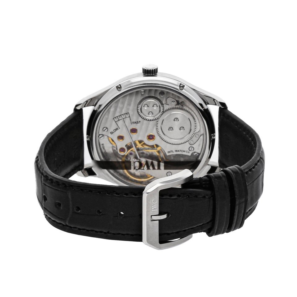 IMG_9081 IWC Portuguese Hand-Wound Mens watch Unisex Manual winding Steel IW5454-04 Replica 5