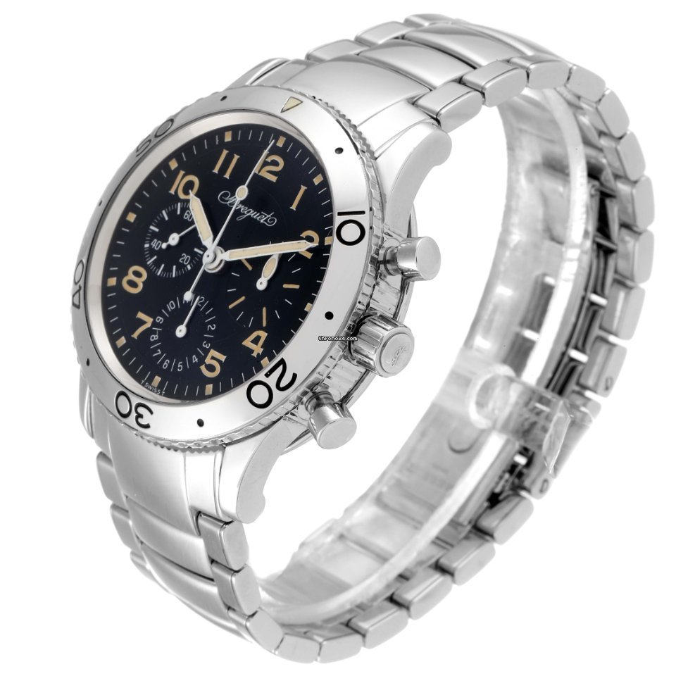 IMG_9081 Breguet Type XX - XXI - XXII Mens watch Unisex Automatic Steel 3800ST 92 9W6 Replica 5