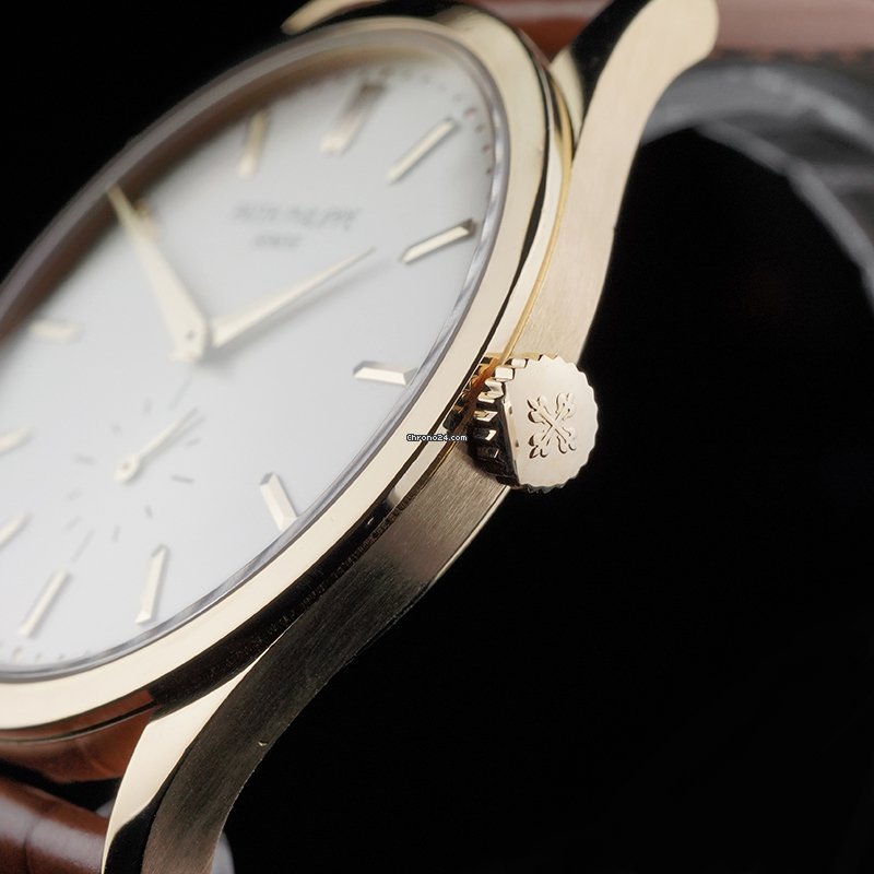 IMG_9081 Patek Philippe Calatrava Mens watch Unisex Yellow gold 5196J-001 Replica 5