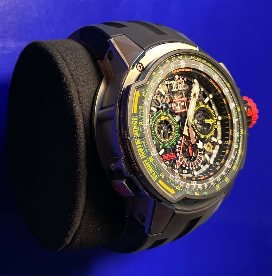 Richard Mille Mens watch Unisex RM 039 Replica 5