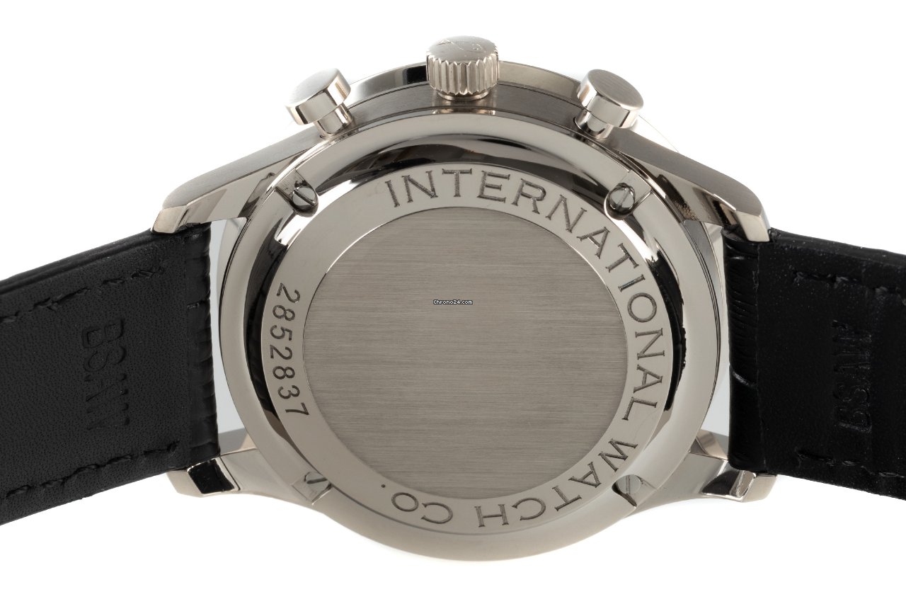 IMG_9081 IWC Portuguese Chronograph Mens watch Unisex Automatic White gold IW371405 Replica 5