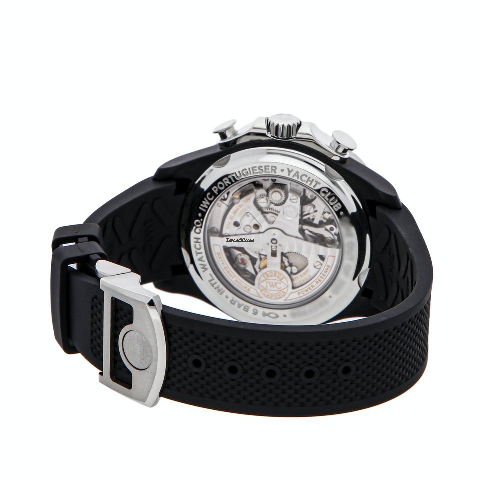 IMG_9081 IWC Portuguese Yacht Club Chronograph Mens watch Unisex Automatic Steel IW3902-08 Replica 5
