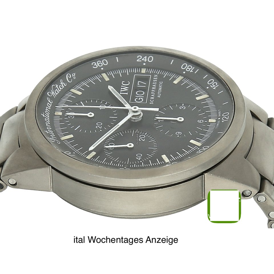 IMG_9081 IWC GST Mens watch Unisex Automatic Titanium IW370703 Replica 5