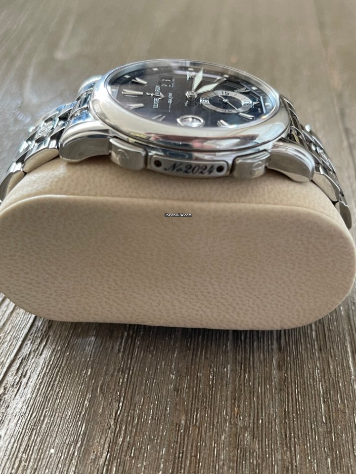 IMG_9081 Ulysse Nardin Dual Time Mens watch Unisex Automatic Steel 243-55-7 62 Replica 5