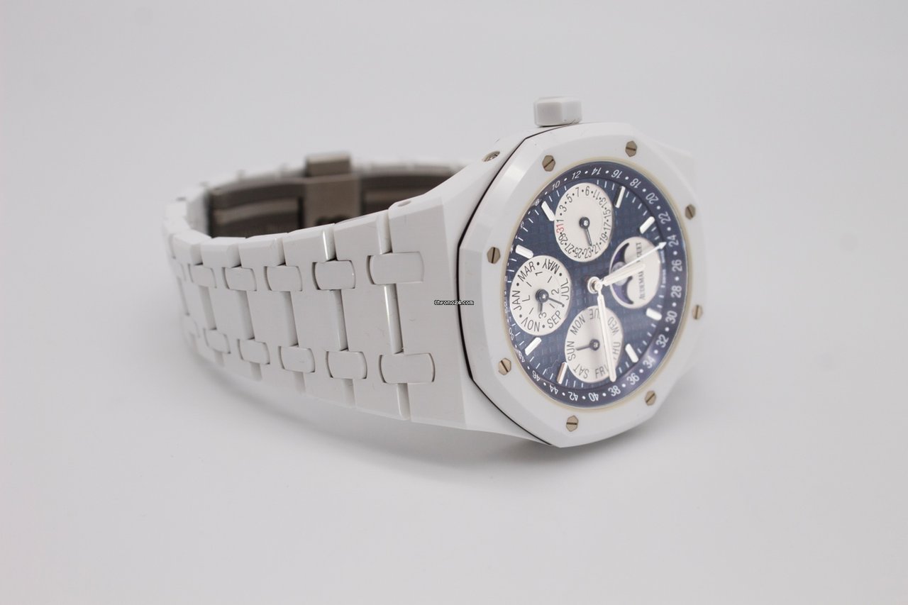 IMG_9081 Audemars Piguet Royal Oak Perpetual Calendar Mens watch Unisex Automatic Ceramic 26579CB.OO.1225CB.01 Replica 5