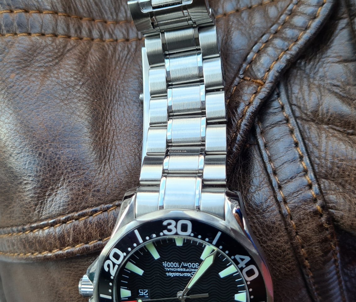 IMG_9081 Omega Seamaster Diver 300 M Mens watch Unisex Quartz Steel 226450 Replica 5