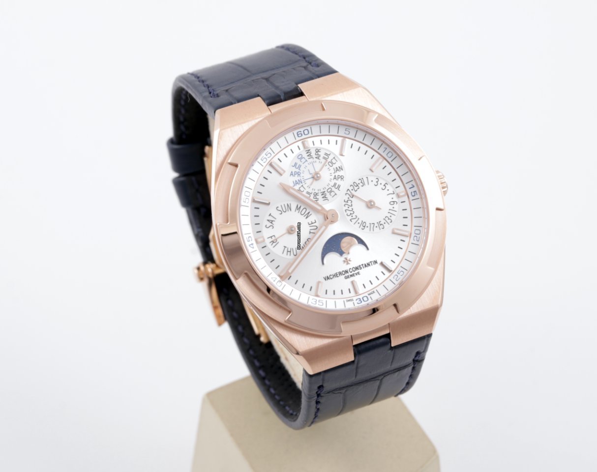 IMG_9081 Vacheron Constantin Overseas Mens watch Unisex Automatic Rose gold 4300V 000R-B064 Replica 5