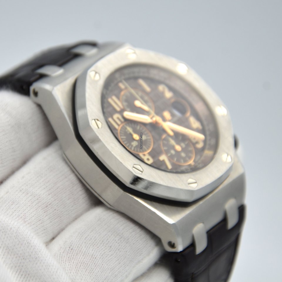 IMG_9081 Audemars Piguet Royal Oak Offshore Chronograph Mens watch Unisex Automatic Steel 26470ST.OO.A820CR.01 Replica 5