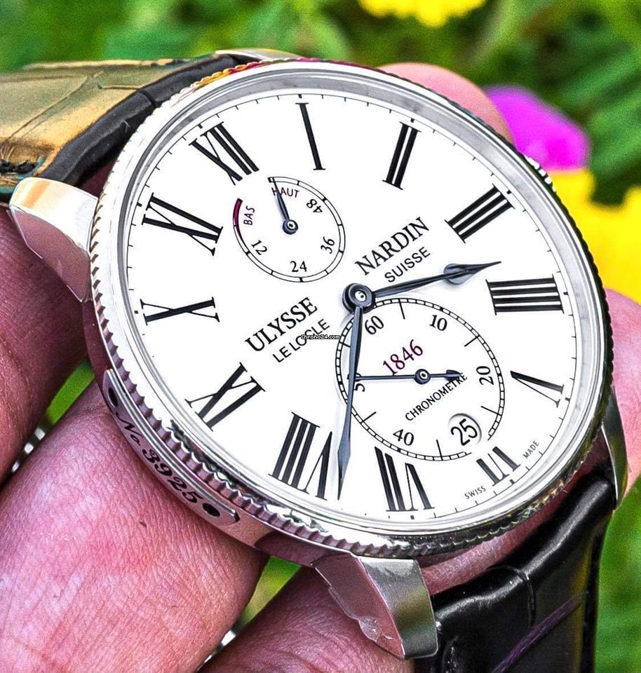 IMG_9081 Ulysse Nardin Marine Torpilleur Mens watch Unisex Automatic Steel 1183-310 40 Replica 5