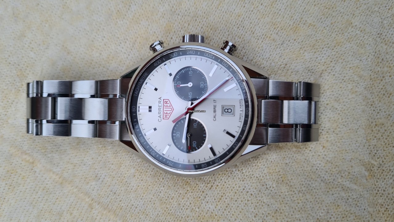 TAG Heuer Carrera Calibre 17 Mens watch Unisex Automatic Steel CV2119.BA0722 Replica 5