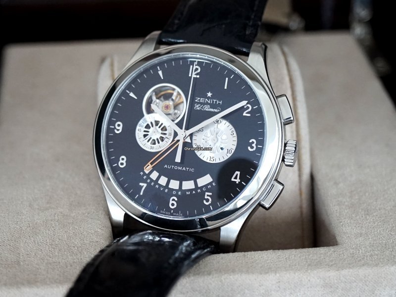 Zenith El Primero Mens watch Unisex Automatic Steel 03.0520.4021 Replica 5