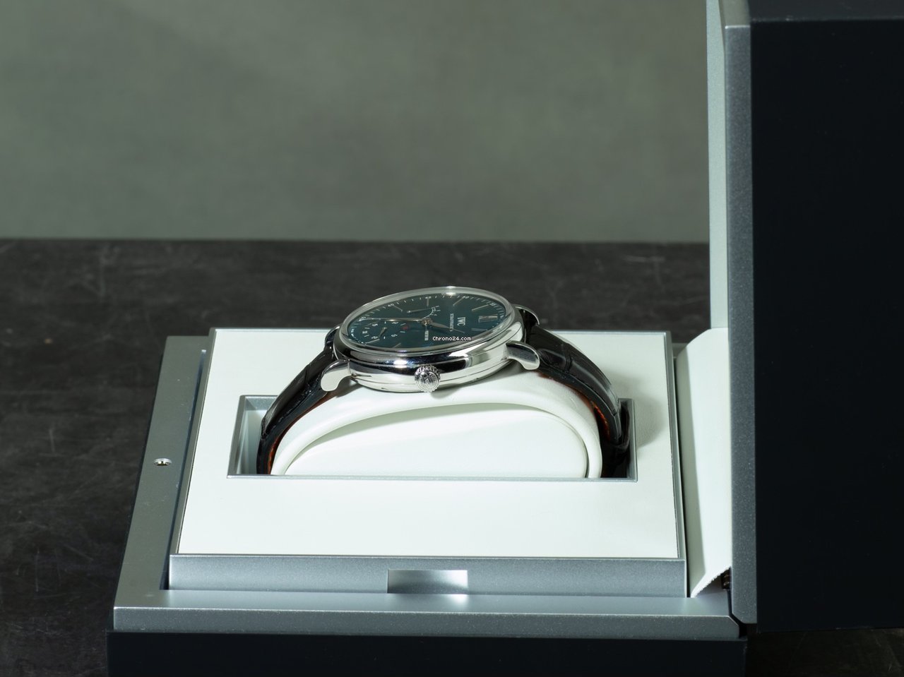 IWC Portofino Hand-Wound Mens watch Unisex Manual winding Steel IW510116 Replica 5