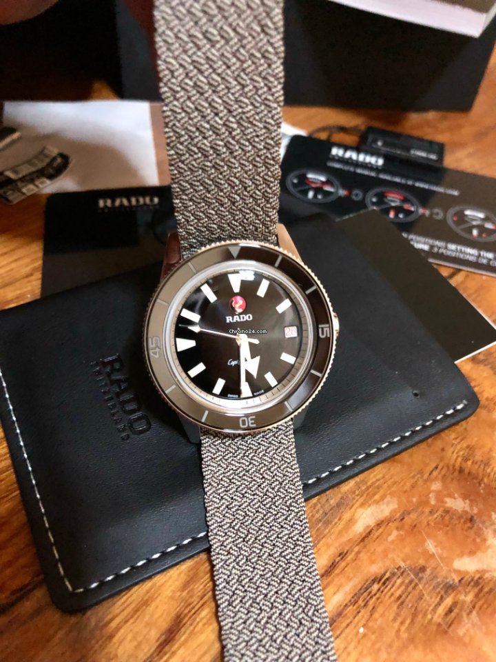 IMG_9081 Rado HyperChrome Captain Cook Mens watch Unisex Automatic Steel R32500153 Replica 5