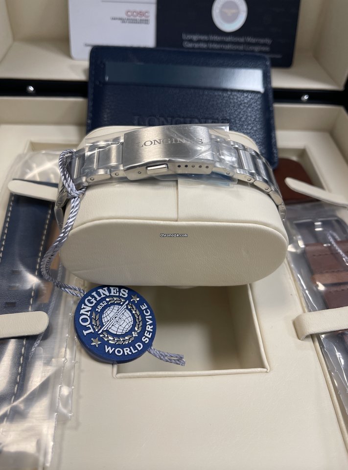 IMG_9081 Longines Spirit Mens watch Unisex Automatic Steel L38104939 Replica 5