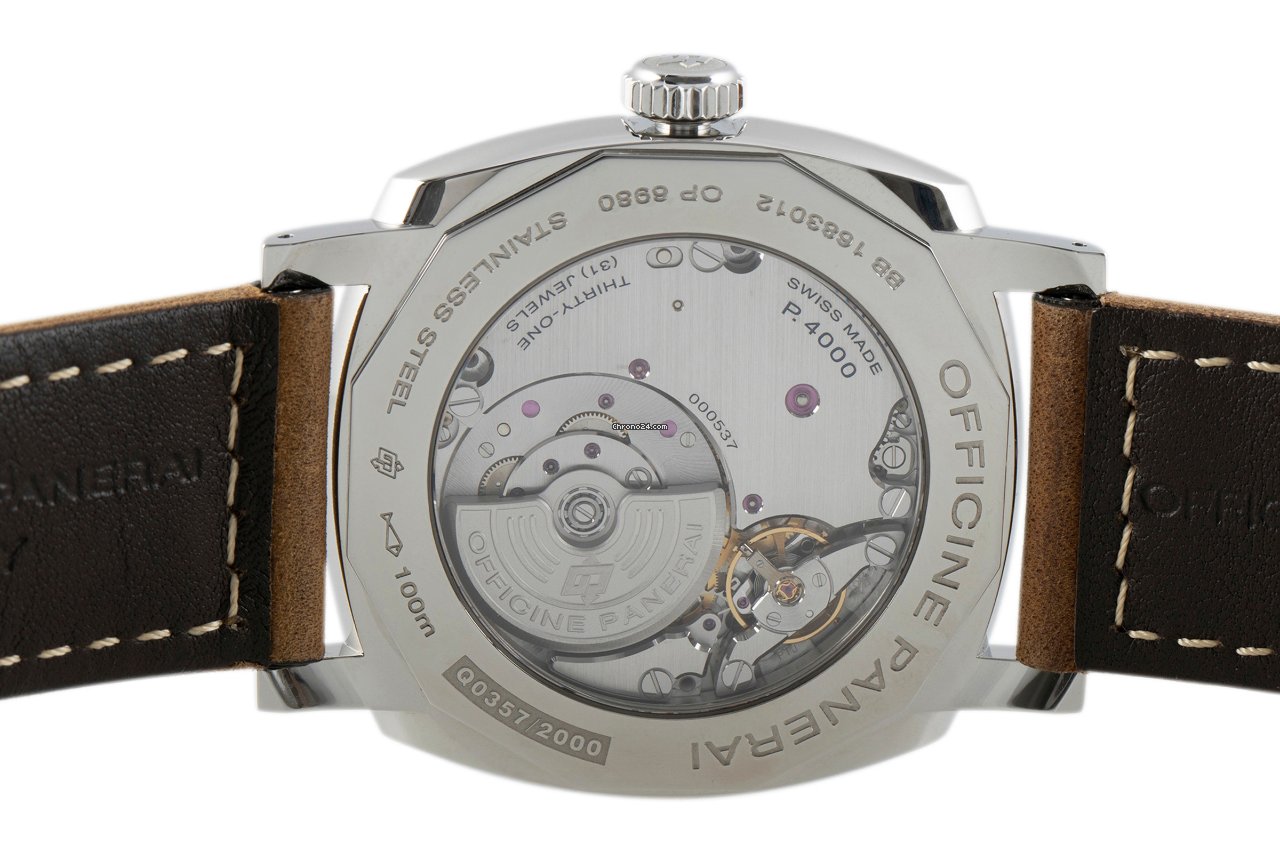 IMG_9081 Panerai Radiomir 1940 3 Days Automatic Mens watch Unisex Automatic Steel PAM00572 Replica 5