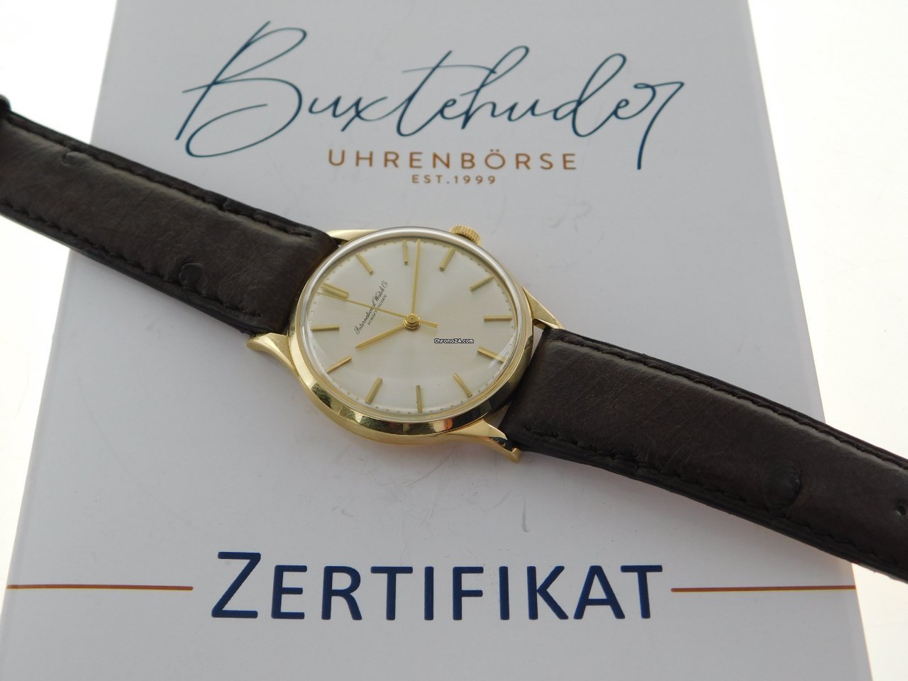 IMG_9081 IWC Mens watch Unisex Automatic Yellow gold 807 A Replica 5