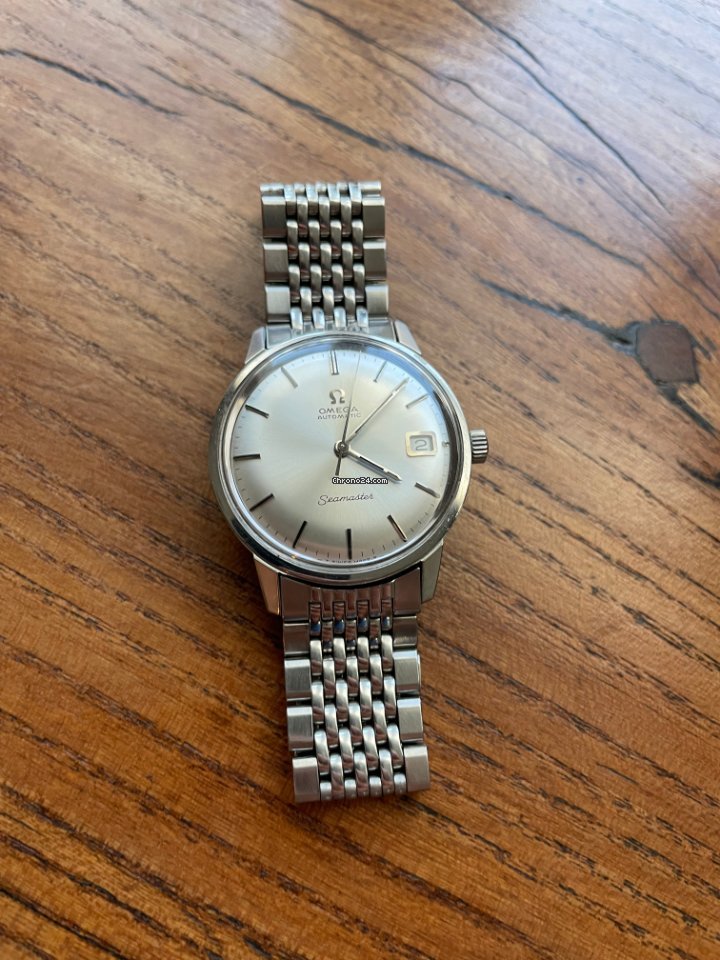 IMG_9081 Omega Seamaster Mens watch Unisex Automatic Steel 166.037 Replica 5