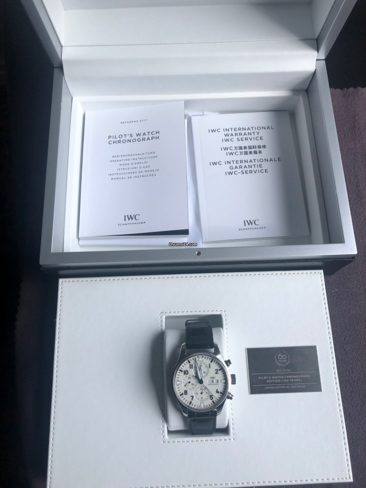 IWC Pilot Chronograph Mens watch Unisex Automatic Steel 5680870 Replica 5