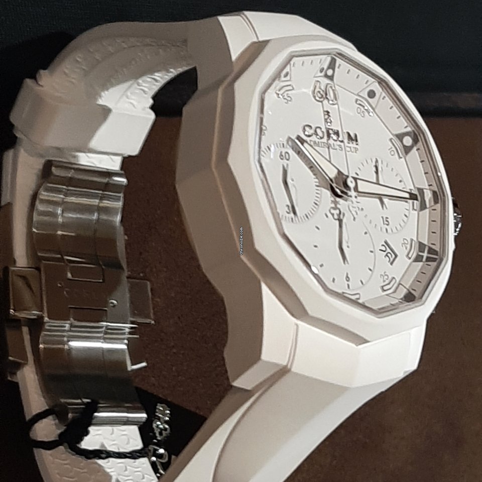 IMG_9081 Corum Admirals Cup Challenger Mens watch Unisex Automatic Titanium 753.802.02 F379 AA31 Replica 5