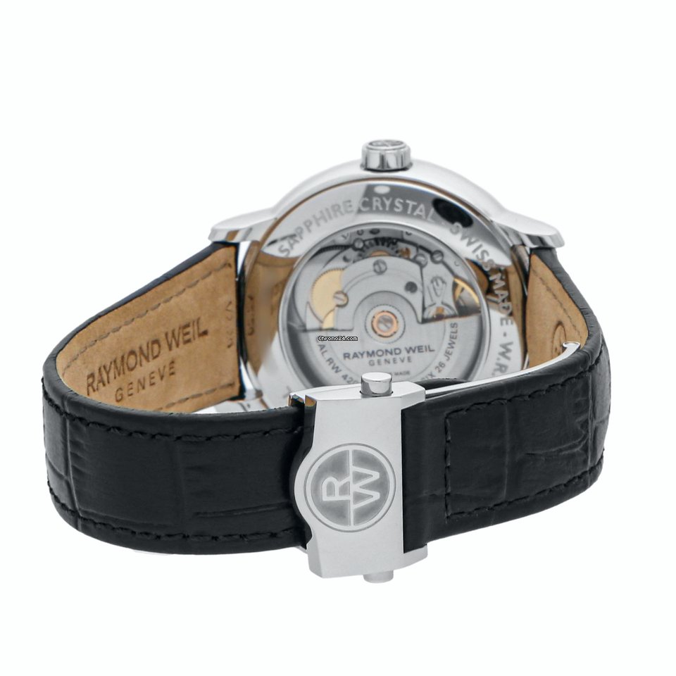 IMG_9081 Raymond Weil Maestro Mens watch Unisex Automatic Steel 2237-STC-05658 Replica 5
