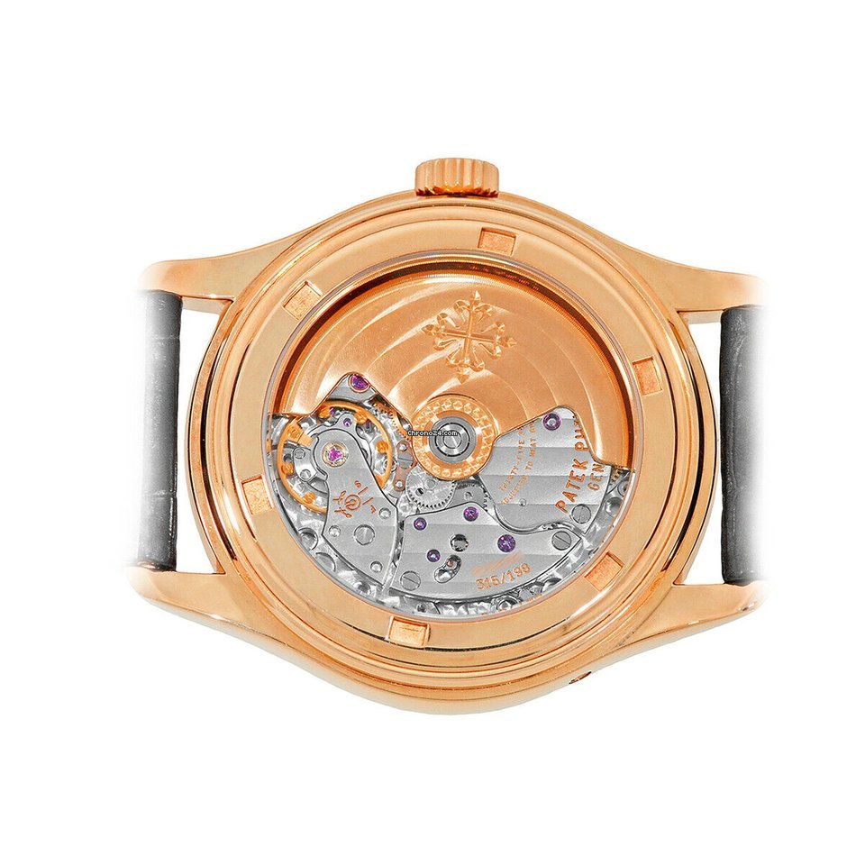 IMG_9081 Patek Philippe Annual Calendar Mens watch Unisex Automatic Rose gold 5035R Replica 5