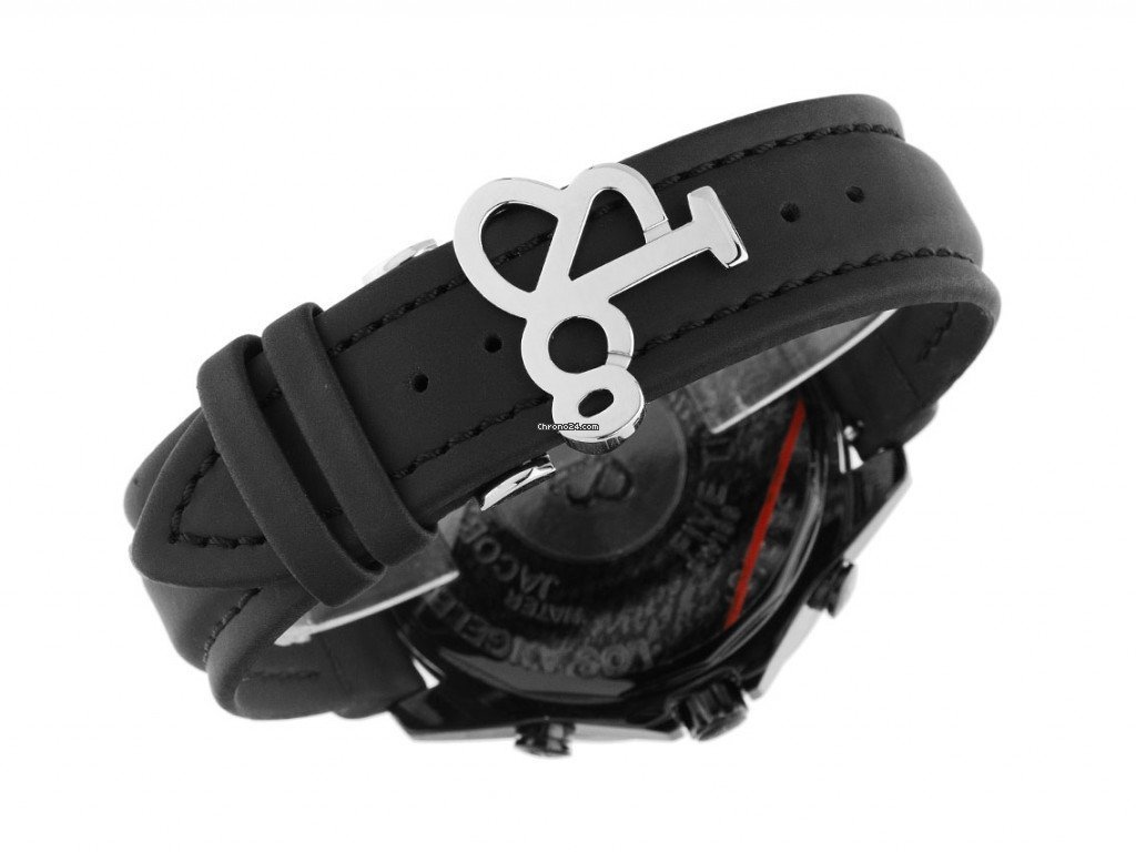 IMG_9081 Jacob & Co. Five Time Zone Mens watch Unisex Quartz Steel 5U1W9279 Replica 5