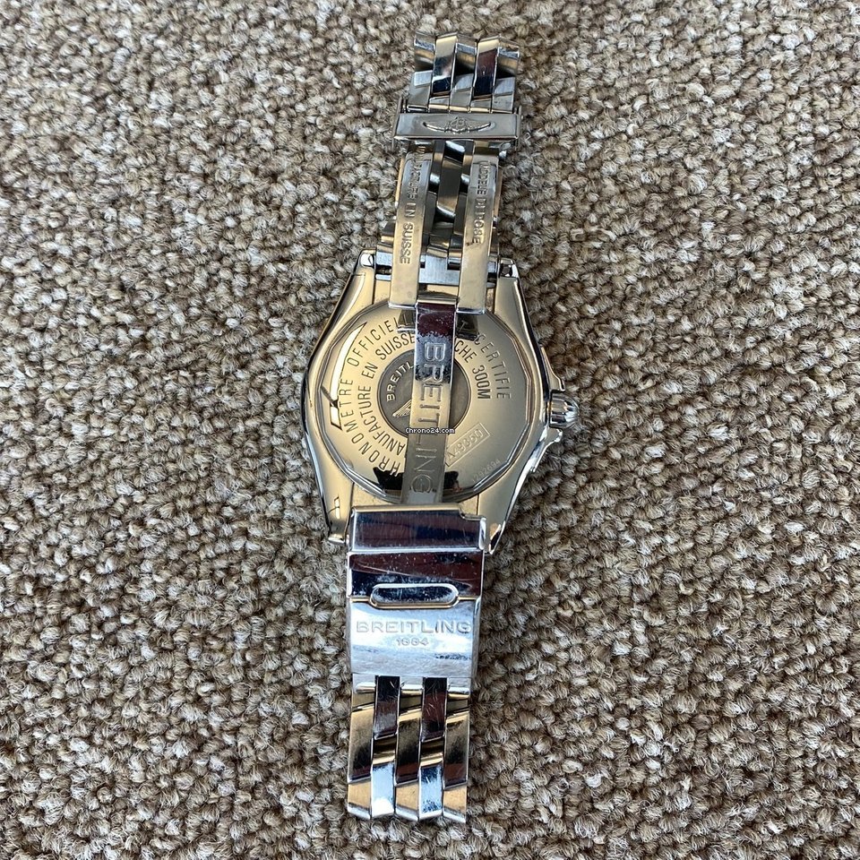 Breitling Galactic 41 Mens watch Unisex Automatic Steel A49350L2 F549 Replica 5