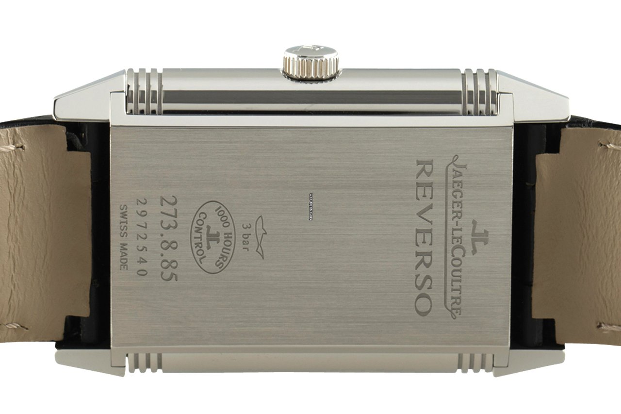 IMG_9081 Jaeger-LeCoultre Grande Reverso Duo Mens watch Unisex Manual winding Steel 273.8.85 Replica 5
