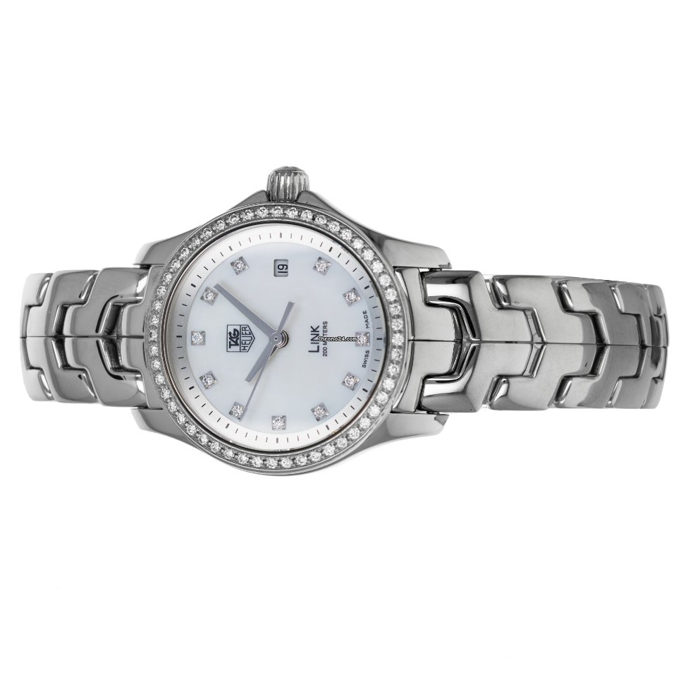 IMG_9081 TAG Heuer Link Lady Womens watch Quartz Steel WJF1319.BA0572 Replica 5