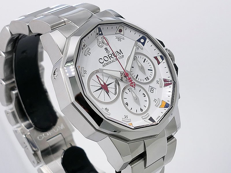 IMG_9081 Corum Admirals Cup Mens watch Unisex Automatic Steel 01.007 Replica 5