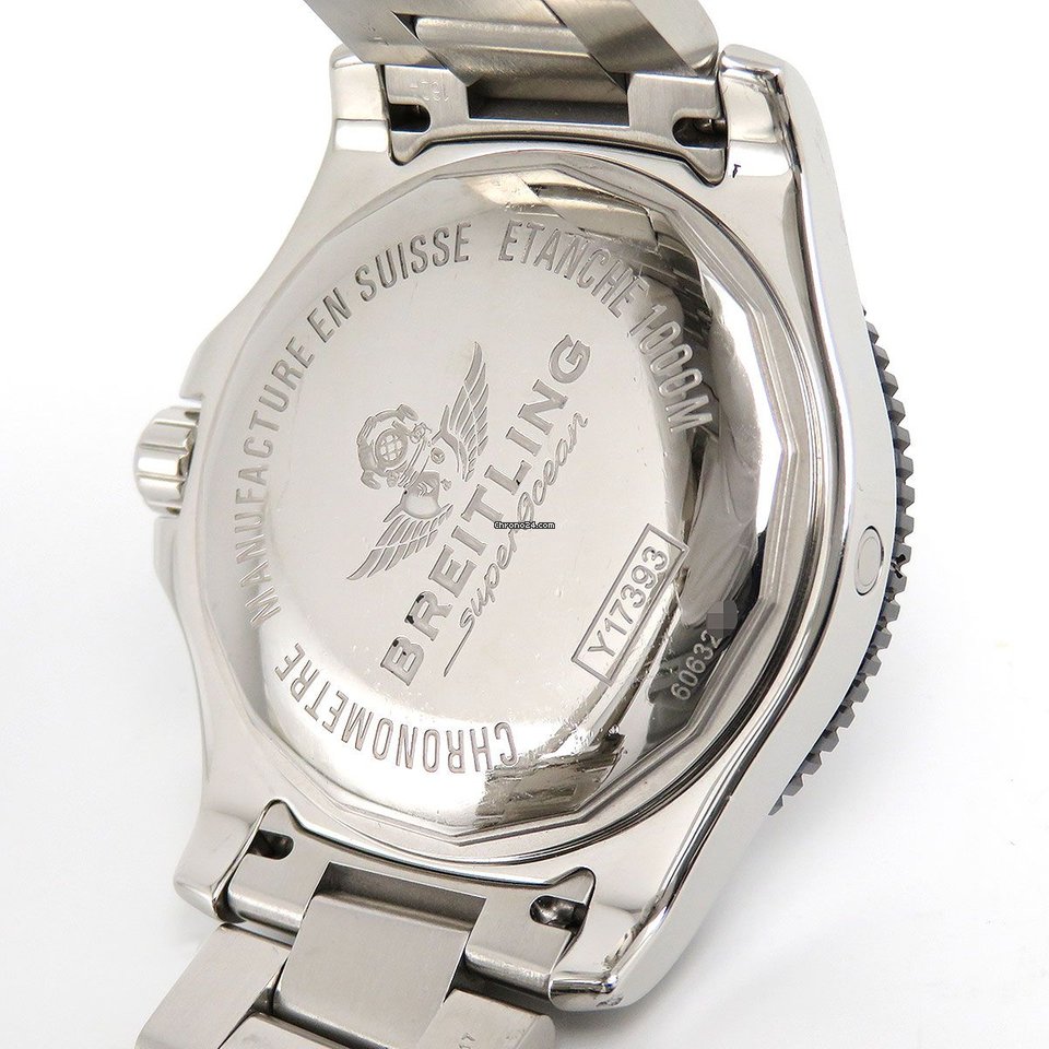 IMG_9081 Breitling Superocean 44 Mens watch Unisex Automatic Steel Y17393 Replica 5